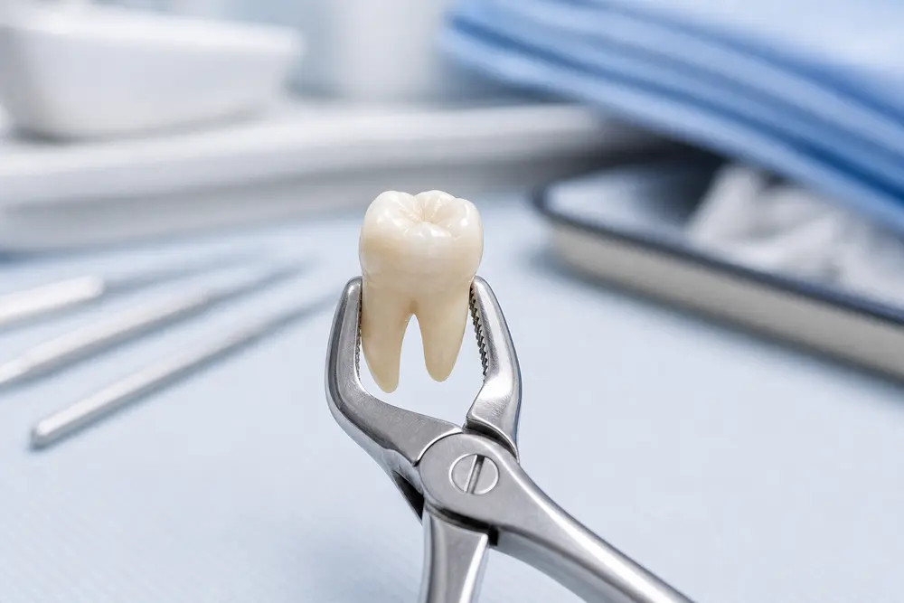 Instrumental para extracción dental